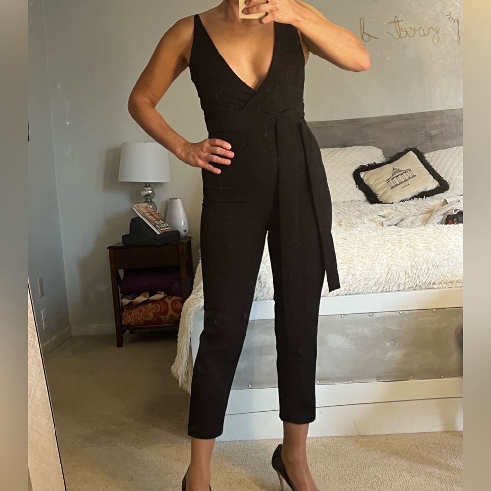 ASOS sexy and dressy plunge jumpsuit